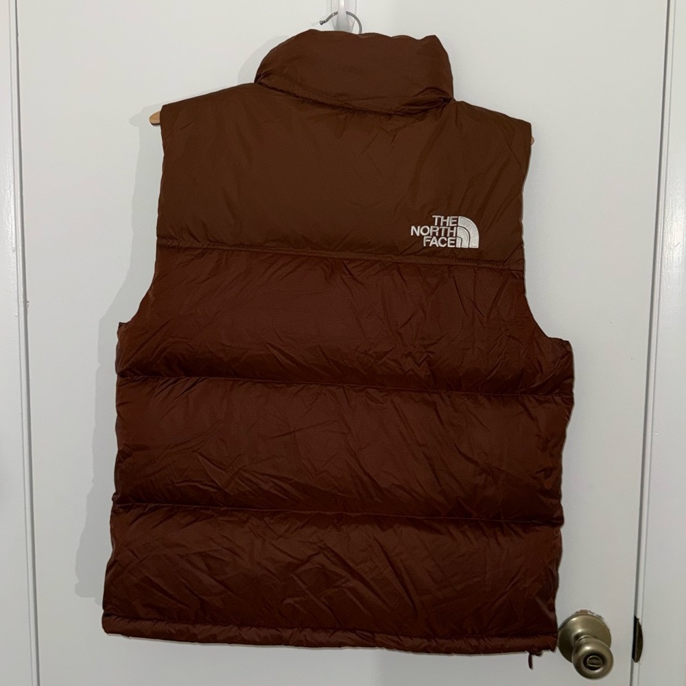 The North Face 1996 Retro Puffer Vest - Dark Oak - Size S - Picture 4 of 9